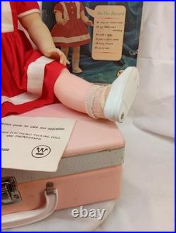 Vintage Westinghouse Saranade Doll With Record Player Phonograph In Original Box