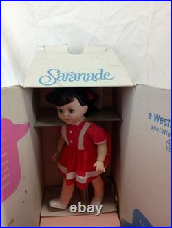 Vintage Westinghouse Saranade Doll With Record Player Phonograph In Original Box