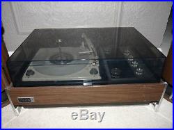 Vintage Zenith B 595 W Circle of Sound Stereo Record Player Speakers Mid Century