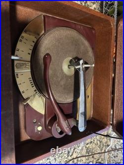 Vintage Zenith Phonograph Cobra Matic Turntable Radio & Record Player VIDEO