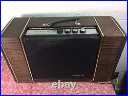Vintage admiral solid state record player Deep Profile Stereo Sound System