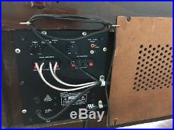 Vintage console radio record player