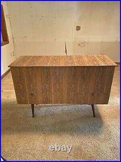 Vintage console radio record player Cabinet Bell Amplifier