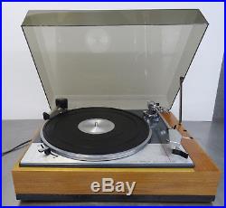 Vintage hifi record player Lenco L-75 turntable Plattenspieler Swiss made
