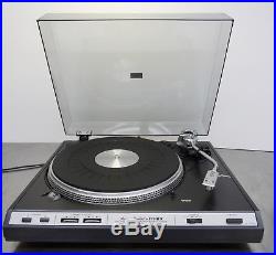 Vintage hifi stereo record player Fisher MT-6330 direct drive turntable
