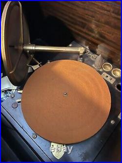 Vintage phonograph record player Pathe Brand