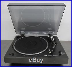 Vintage record player Akai AP 001C Plattenspieler manuell belt drive turntable
