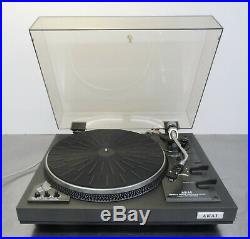 Vintage record player Akai AP-206C Plattenspieler manuell direkt drive turntable