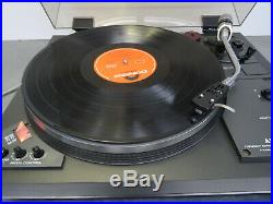 Vintage record player Akai AP-206C Plattenspieler manuell direkt drive turntable