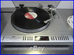 Vintage record player Akai AP-Q 80 C Plattenspieler direct drive turntable