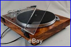 Vintage turntable Pioneer PL-550. Manual DD Quartz Lock record player. Video