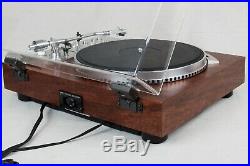 Vintage turntable Pioneer PL-570. Full Auto DD record player. Serviced. Video