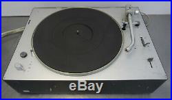 Vintage turntable Record player Design Dieter Rams Braun PS 500 DEFEKT