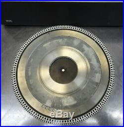 Vintage turntable Record player Design Dieter Rams Braun PS 500 DEFEKT