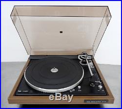 Vintage turntable Record player Plattenspieler direct drive Dual CS 704