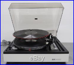 Vintage turntable record player ELAC Miracord 50HII HIFI Wechsler Plattenspieler