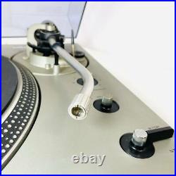 Vinyl Record Player Famous Machine Technics SL 1600 Direct Drive Full
