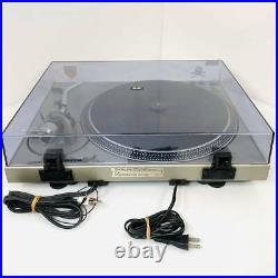 Vinyl Record Player Famous Machine Technics SL 1600 Direct Drive Full