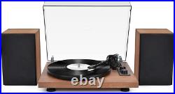 Vinyl Record Player Turntable with Bluetooth Output Input for Records Player