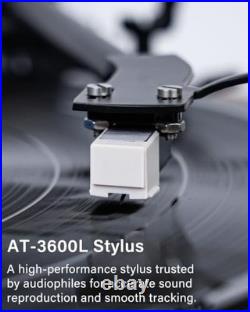 Vinyl Record Player with Bluetooth 5.4, Built-in Speakers, Retro Design, Audio S