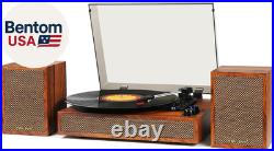 Vinyl Record Player with External Speakers, 3 Speed Bluetooth Turntable for Viny Vinyl Record Player with External Speakers, 3 Speed Bluetooth Turntable for Viny