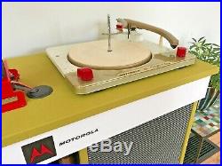 Vtg 50s 60s HiFi Stereo Console Tube Record Player Mid Century Modern Jimmy O