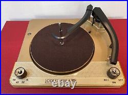 Vtg 50s Custom CBS Columbia Tube Record Player Stereo Mid Century Modern Jimmy O