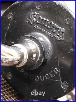 Vtg Antique Sonora Hand Crank Record Player Portable Victrola Phonograph 15x12