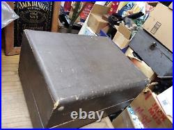 Vtg Antique Sonora Hand Crank Record Player Portable Victrola Phonograph 15x12