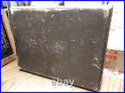 Vtg Antique Sonora Hand Crank Record Player Portable Victrola Phonograph 15x12