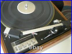 Vtg Benjamin Miracord Elac 50h Turntable Record Player Made In Germany