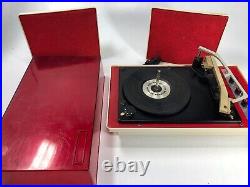 Vtg Dynavox Phonograph Turntable Record Player Model 900 Withspeakers Rare Video