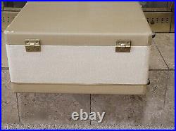 Vtg Magnavox Suitcase Record Player All Transistor Micromatic Turntable 1SC245R