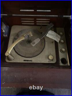 Vtg RCA Victor Orthophonic High Fidelity Record Player Phonograph, Model 6-HF-5