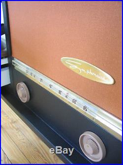 Vtg Westinghouse Tube Radio/Record Player 50s Mid Century Modern HiFi Console