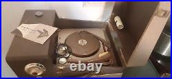 WORKING WEBCOR HIGH FIDELITY holiday Coronet Phonograph record player TP1854-1