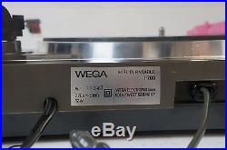 Wega P700 Plattenspieler Turntable Record Player gecheckt Quartz Direct Drive