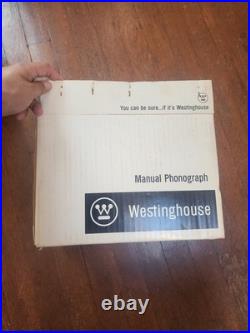 Westinghouse Mini PHONOGRAPH PMM7100A Record Player Brand New Not Tested