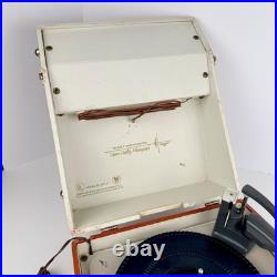 Westinghouse Model 54 ACS2 Stereo Fidelity Tube Portable Record Player Tested