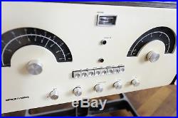 White Brionvega RR 126 Dual Record Player Turntable Radio Serviced 60s Vintage