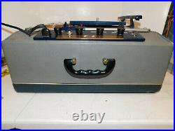 Wilcox Gay Recordio 4C10 Record Player and Reel to Reel Recorder Works