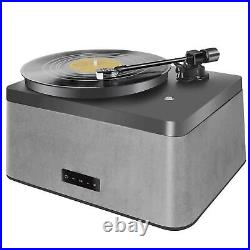 Wireless Bluetooth Turntable Phonograph Built-in Aux-in Record Player Gramophone