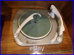 Working! Braun Mm4 Stereo Phono Tube Radio Record Player Turntable Vintage 1959
