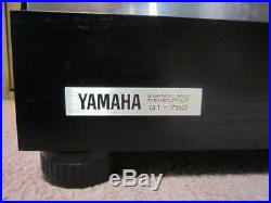YAMAHA Yamaha analog record player GT-750 direct drive coreless hole motor