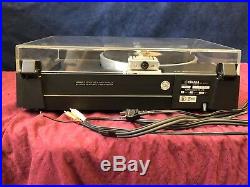 Yamaha PX-2 Linear Tracking Quartz Turntable / Record Player Excellent Conditn