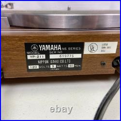 Yamaha YP-211 Turntable Record Player Working, Serviced, New Belt Yamaha YP-211 Turntable Record Player Working, Serviced, New Belt