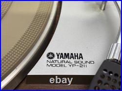 Yamaha YP-211 Turntable Record Player Working, Serviced, new cartridge Yamaha YP-211 Turntable Record Player Working, Serviced, new cartridge