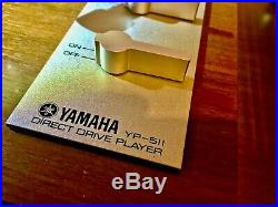 Yamaha YP 511 Turntable Record Player