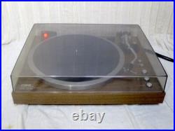 Yamaha YP-D3 Direct Drive Record Player Turntable Working Yamaha YP-D3 Direct Drive Record Player Turntable Working