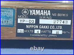 Yamaha YP-D3 Direct Drive Turntable Record Player Working Good 220v Compatible